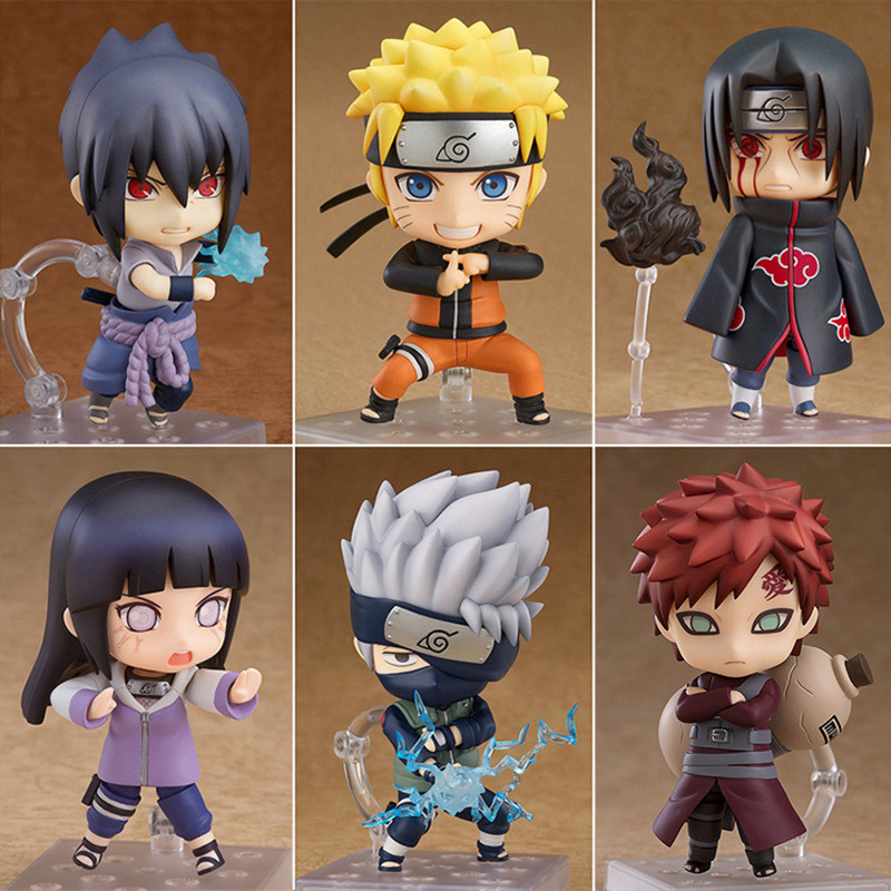 Naruto Uchiha Sasuke Itachi Kakashi Hyuga Hinata Iara Nendoroid รูป