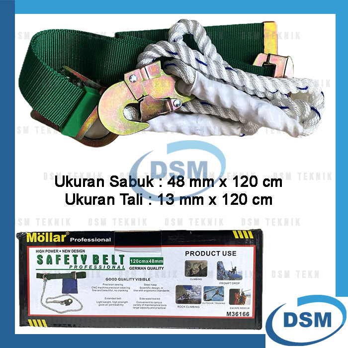 MOLLAR M36166 SAFETY BELT BODY HARNESS SAFETY BELT FOR PROJECT WORK