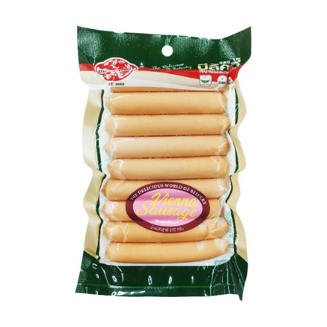 บีลัคกี้ ไส้กรอกเวียนนา(Belucky Vienna Sausage 250g.)