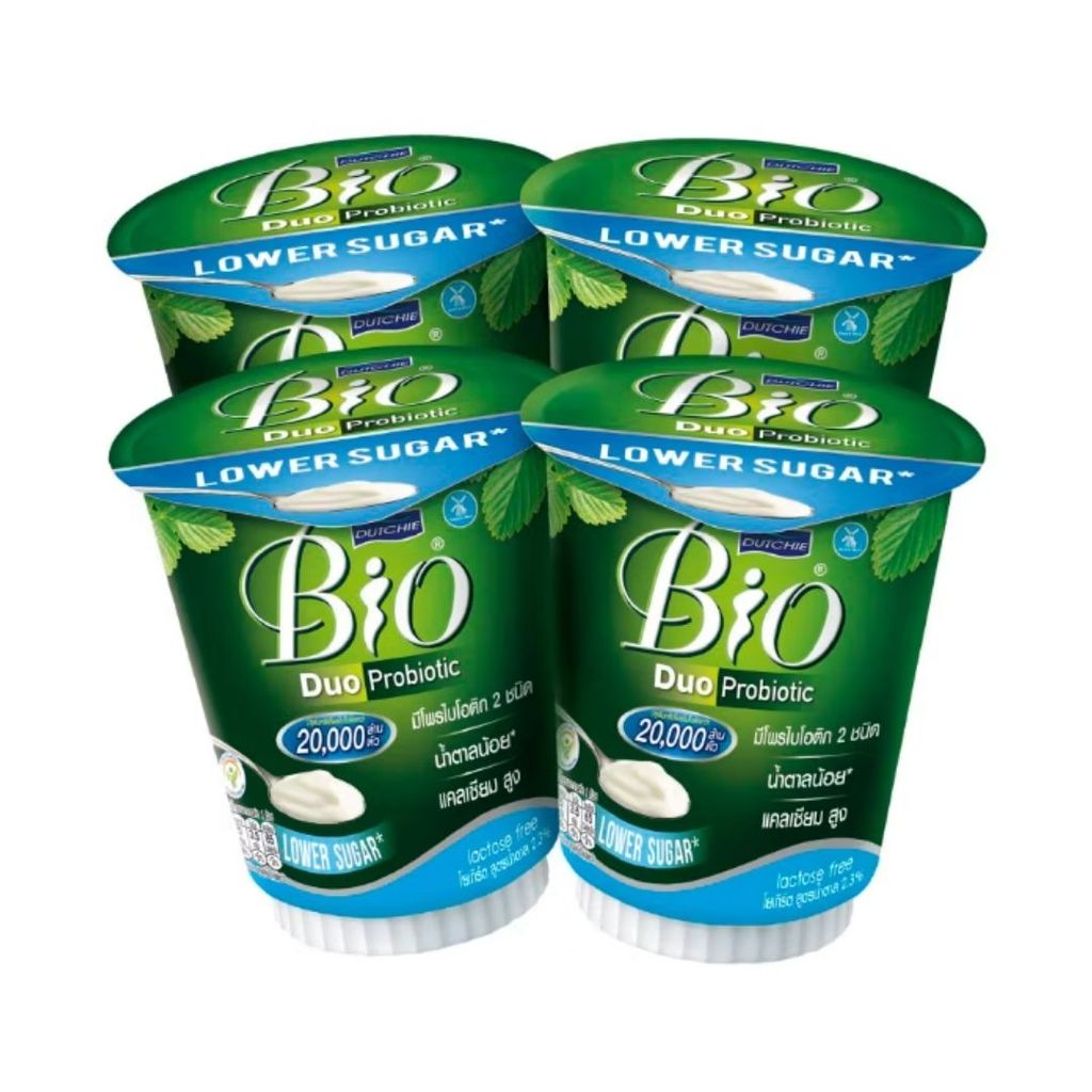 ดัชชี่ ไบโอ โยเกิร์ตธรรมชาติ Dutchie Bio Plain 135g. Pack4