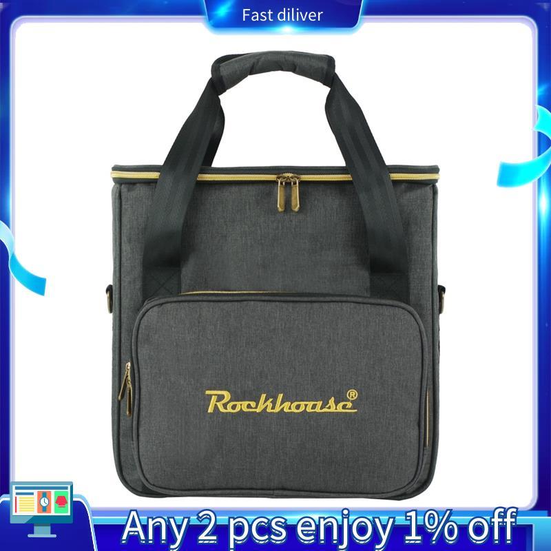 LP Vinyl Records Carrying Bag สําหรับ 12 นิ้ว Vinyl Records Storage Bag สูงสุด 10 อัลบั้ม