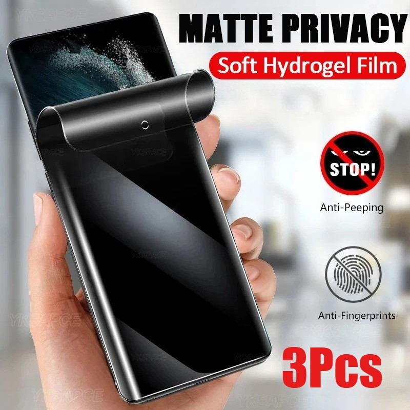 3 ชิ้น Anti Blue Light Soft Hydrogel ฟิล์มสําหรับ Huawei Y6 Y6p Y6s Y7 Y7a Y7p Y8p Y8s Y9 Y9a Y9s Pr