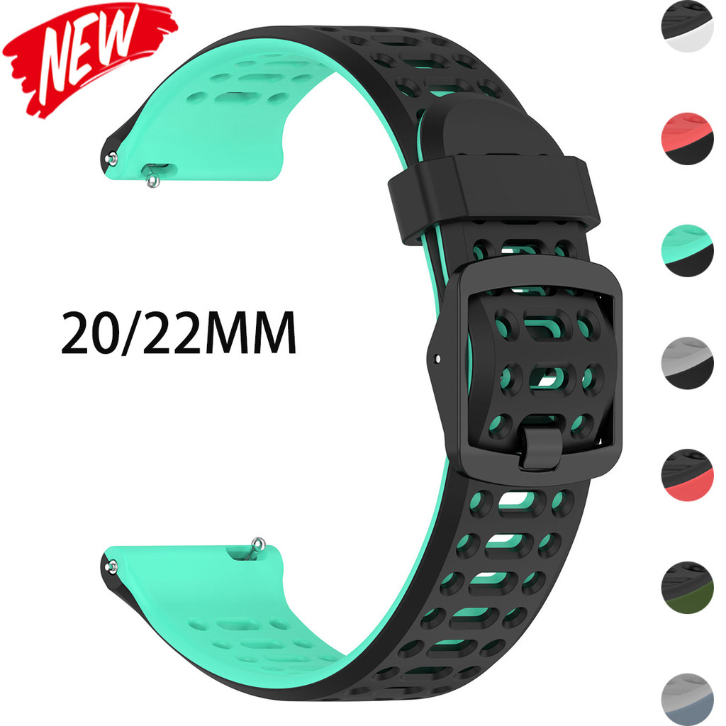 20/22 มม.ซิลิโคนสําหรับ Huawei Watch Runner 2/นาฬิกา 5 4 Pro GT 6/5/4 42/44 มม.กีฬาสําหรับ Suunto Oc