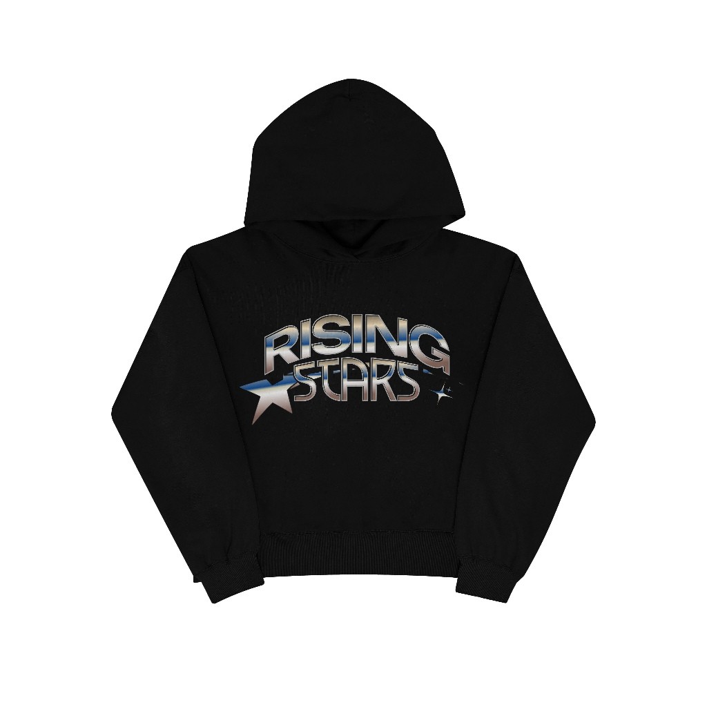 PerryFoye - Oversize Boxy Hoodie Rising Stars Black / Boxy Hoodie / Oversize / Boxy Oversize Hoodie