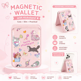 Circus Animal Patterns Wallet for iPhone 17 16 15 14 13 12 pro Max 17promax 17pro Card Phone Holder for Case Pocket Cover