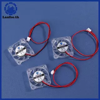 NFE 1 ชิ้นแบริ่งไฮดรอลิก Brushless 3D เครื่องพิมพ์พัดลมระบายความร้อน 4010 5/12/24V พัดลมระบายความร้อนโปร่งใสสําหรับ 3D เครื่องพิมพ์ DC 2Pin 40X40X10 มม.N