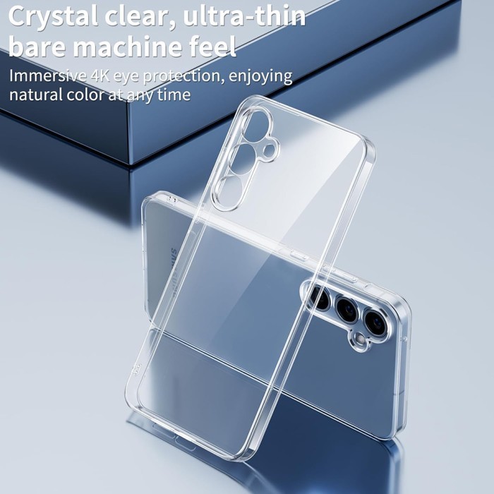 CASE SAMSUNG S25 S24 FE / S25 S24 PLUS / S25 S24 ULTRA SOFT CASE CLEAR ULTRATHIN JELLY CASE