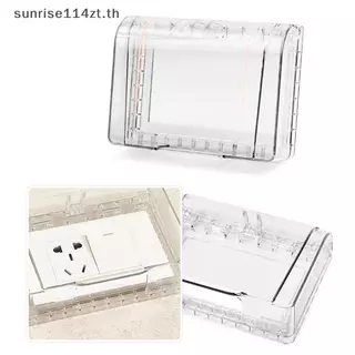 SSTH 1PC Self กาวกันน้ําไฟฟ้าปลั๊กฝาครอบ Splash กล่อง Soets สวิทช์ป้องกันกล่อง Protector อุปกรณ์ห้องน้ํา.