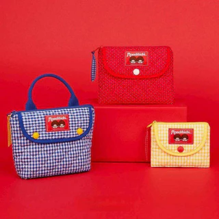 🌈 กระเป๋าใส่เครื่องสำอางค์พกพา คละแบบคละไซส์ ขนาดใบสีน้ำเงิน 19.5×14 cm ขนาดใบสีแดง 17x12.5 cm ขนาดใบสีเหลือง 13x9.5 cm