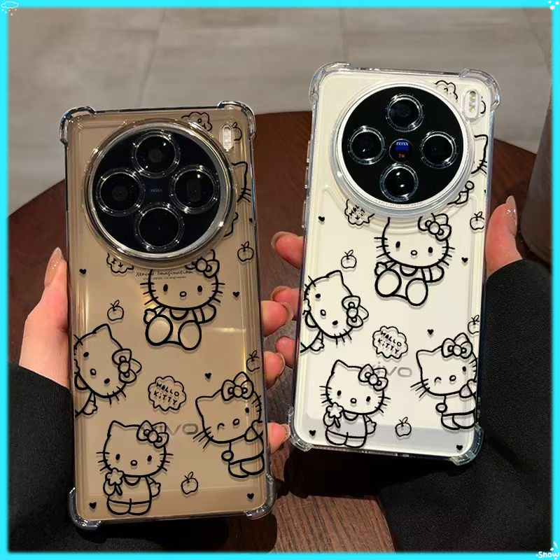 ใหม่ vivo x300s เคสโทรศัพท์ x200ultra/x300 Ultra/x100 Ultra สี่มุมกันกระแทก x100/x300 Pro โปร่งใส x3
