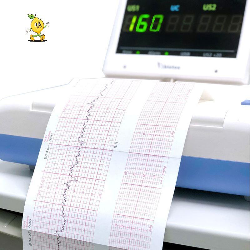 [mozh] ECG EKG Machine 50mm*20m/80mm*20/110mm*20m 210mm*20m Electrocardiograph Thermal Printer Paper