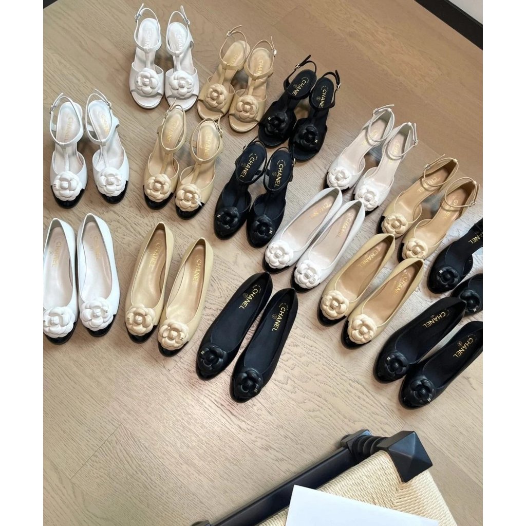 Camellia Mary Jane Shoes ผู้หญิง