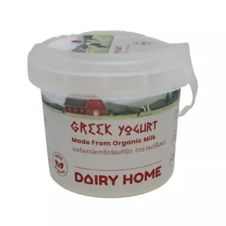 [สินค้าส่งด่วน] แดรี่โฮม กรีกโยเกิร์ต 140 กรัม DAIRY HOME GREEK YOGURT 140 G