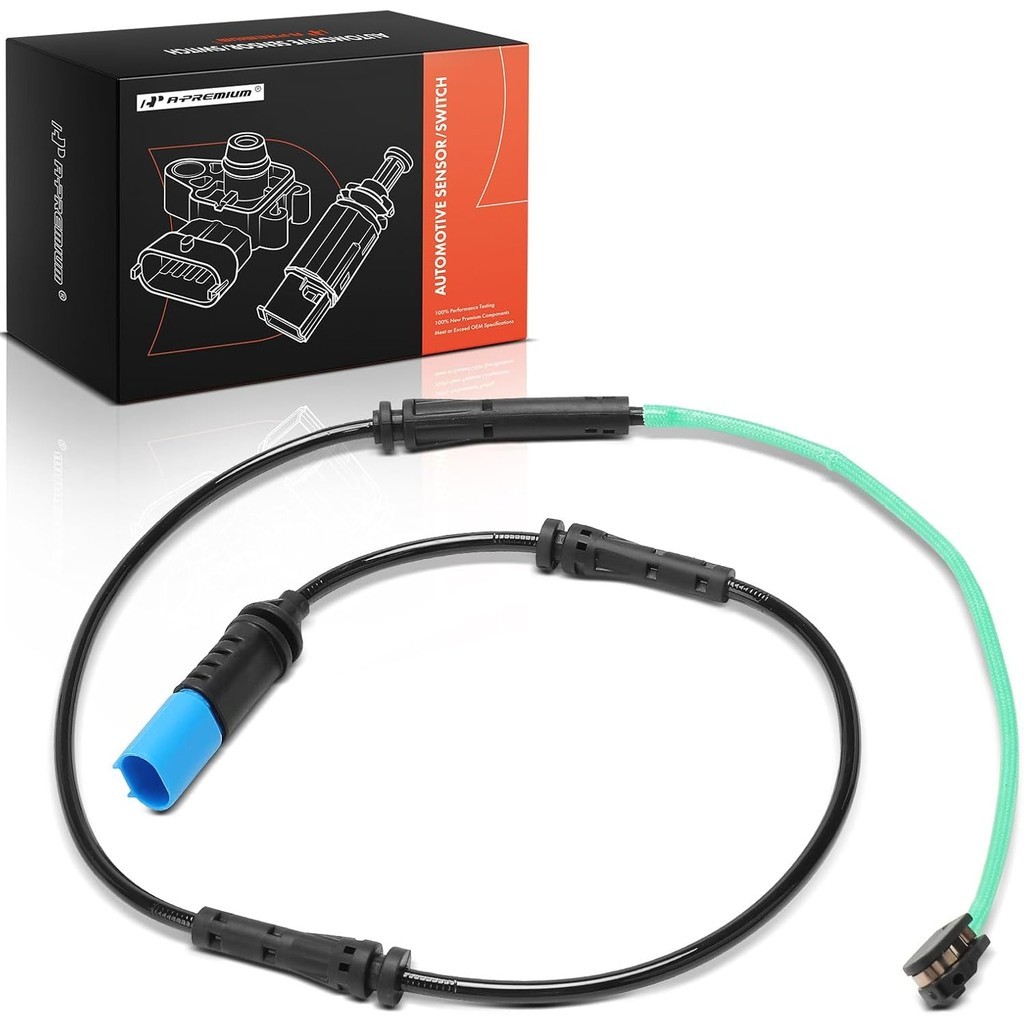 A-Premium ไดร์เวอร์หลังหรือผ้าเบรคผู้โดยสารสวมใส่เซ็นเซอร์เข้ากันได้กับ BMW 330e 2021-2024, 330e xDr