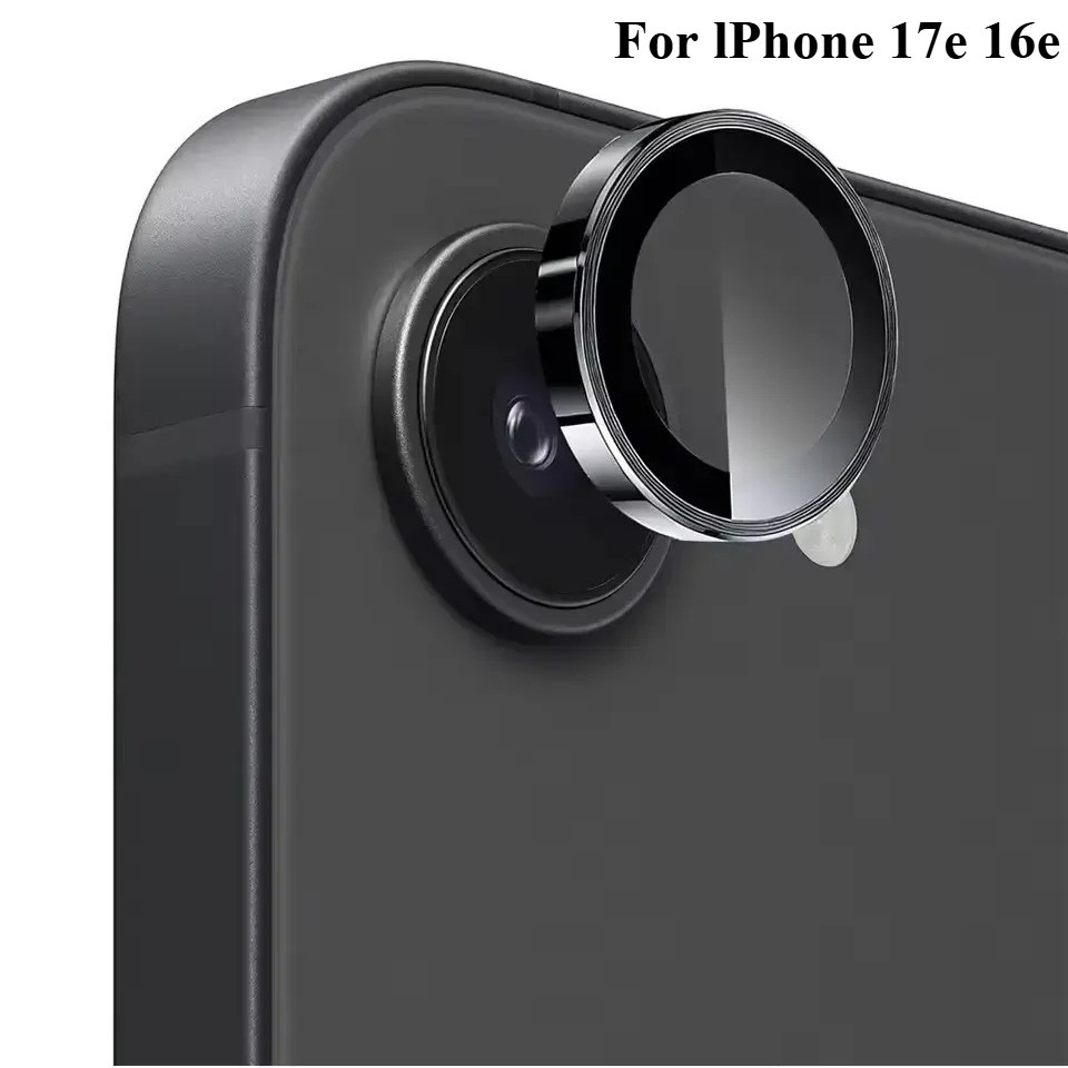 ฟิล์มกล้อง วงแหวน กันรอยเลนส์กล้อง For lPhone 17e  For lPhone 16e ฟิล์มเลนส์กล้อง กันรอยเลนส์กล้อง