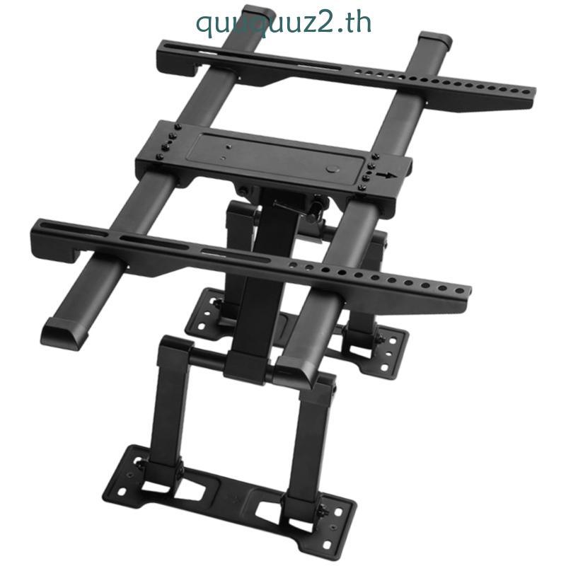 Quu ปรับ TV Wall Bracket สําหรับ 37-70 นิ้วหน้าจอสูงสุด 99lbs หมุน Tilting มุม Mount สําหรับ Optimal
