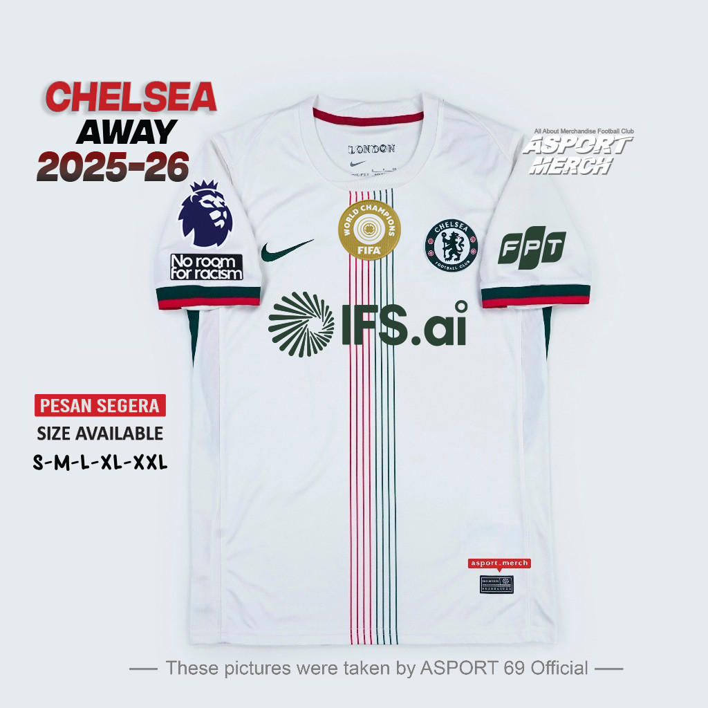 CHELSEA AWAY JERSEY 2025 2026 FANS ISSUE