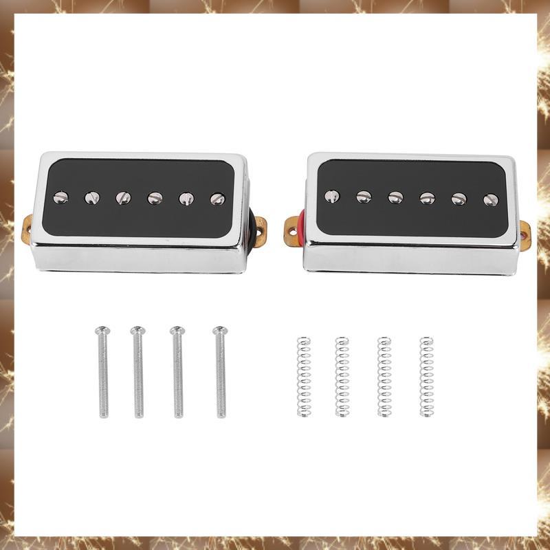 (Y OK N)P90 กีตาร์ไฟฟ้า Humbucker ขนาด Single Coil Pickup คอและสะพานชิ้นส่วนกีตาร์และอุปกรณ์เสริม
