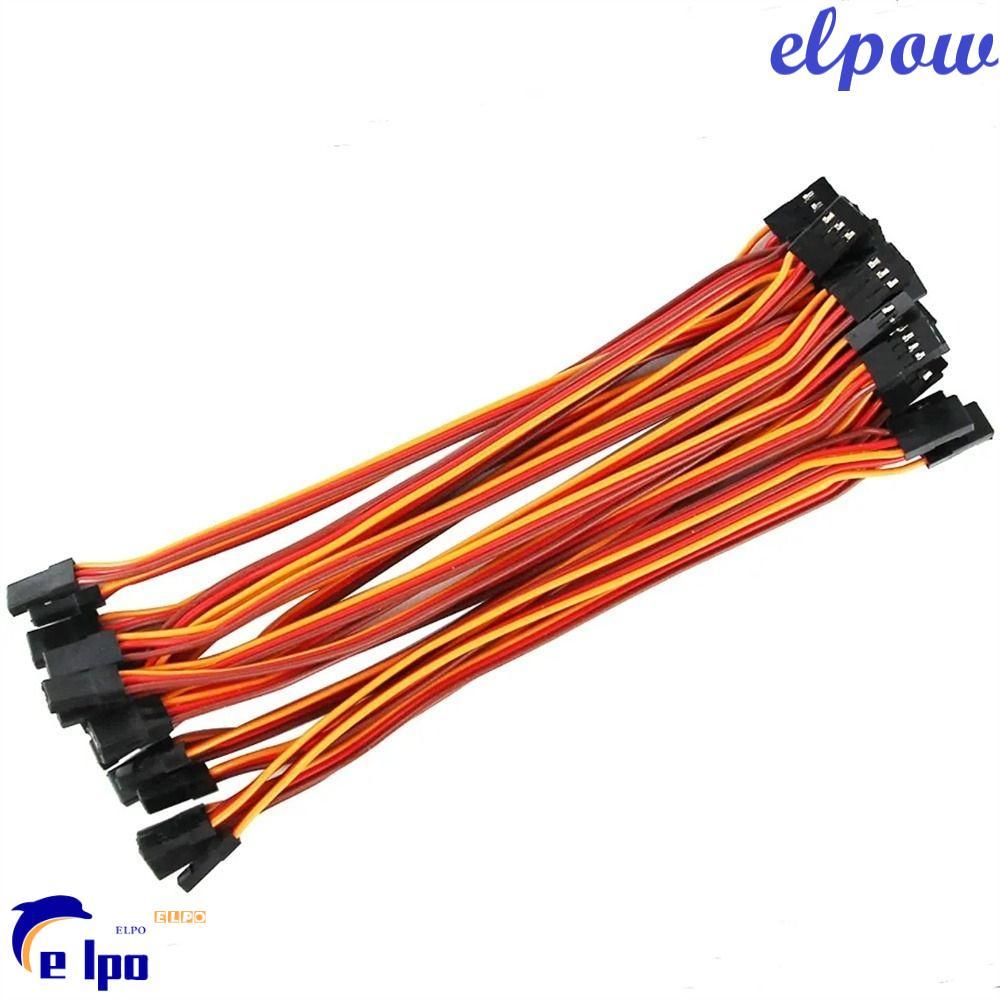 PIXELPOWER RC สายไฟ 3 ขา 150/200/300/500 มม. สําหรับรถ RC JR Futaba เฮลิคอปเตอร์ชายและหญิง JR สายไฟ
