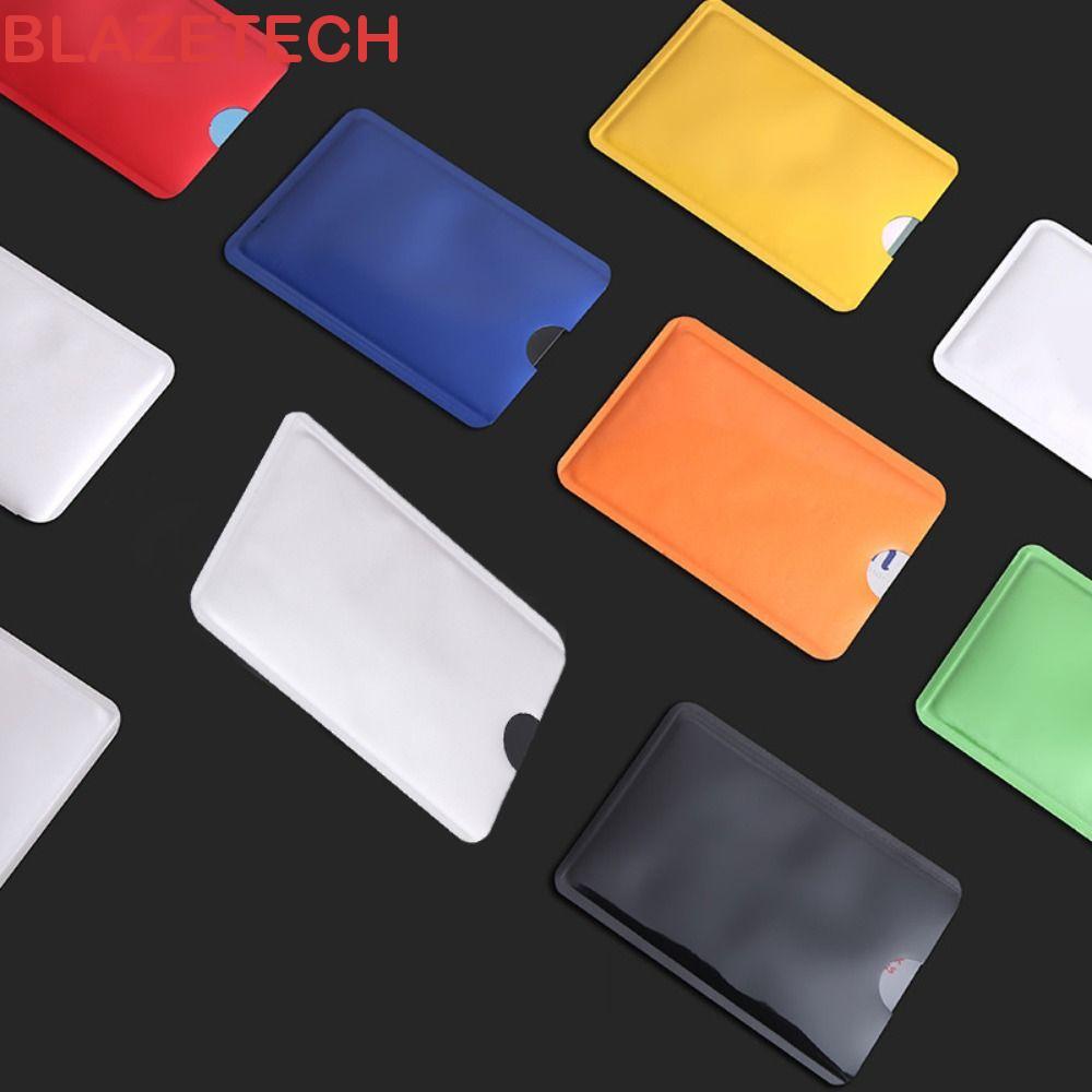 BLAZETECH ID Card Protector Blocker Anti-Demagnetization Shielding สัญญาณ Anti-Theft RFID Card Conta