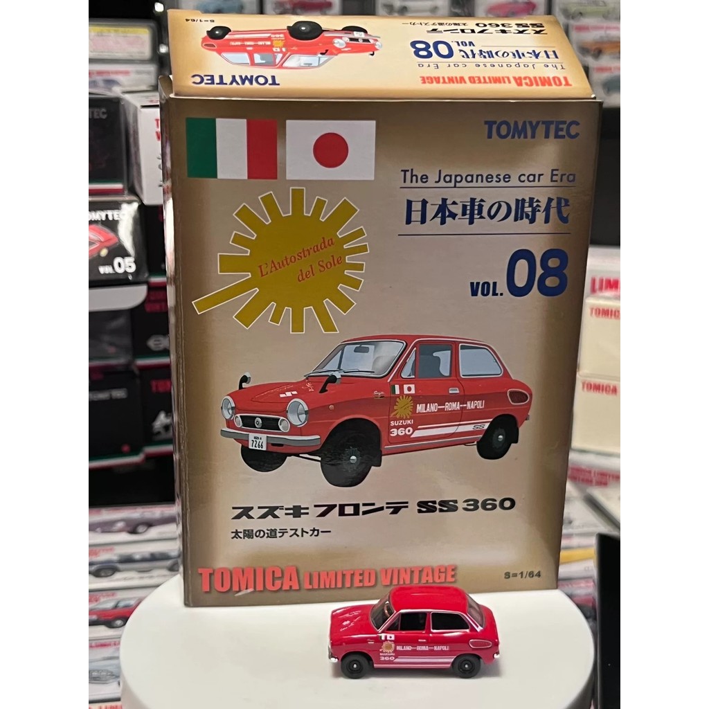 [สต๊อกพร้อม ติดต่อหากคุณมีคําถามใดๆ] TOMYTEC+TLV Japanese Car Era 08+Suzuki 360