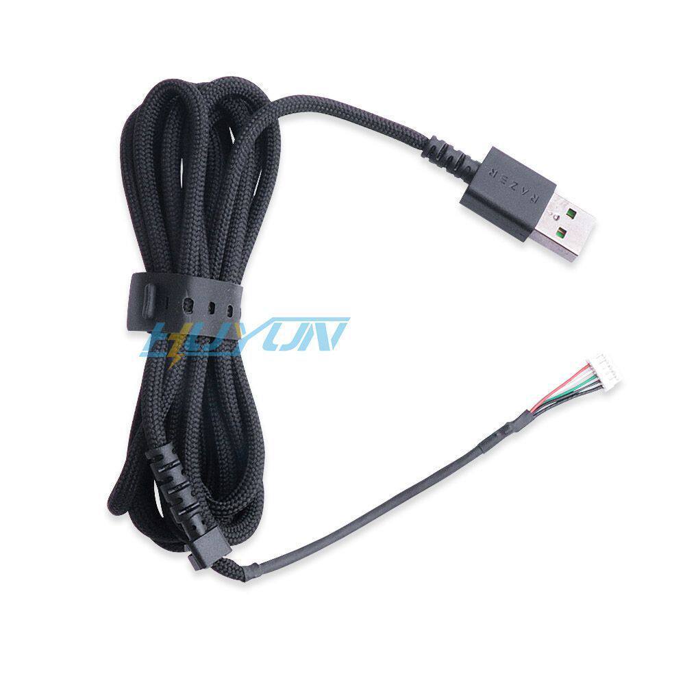 เหมาะสําหรับ Razer Barcelis Snake V2 เมาส์แบบมีสายเมาส์ 5p/ph1.5 ด้ายถัก