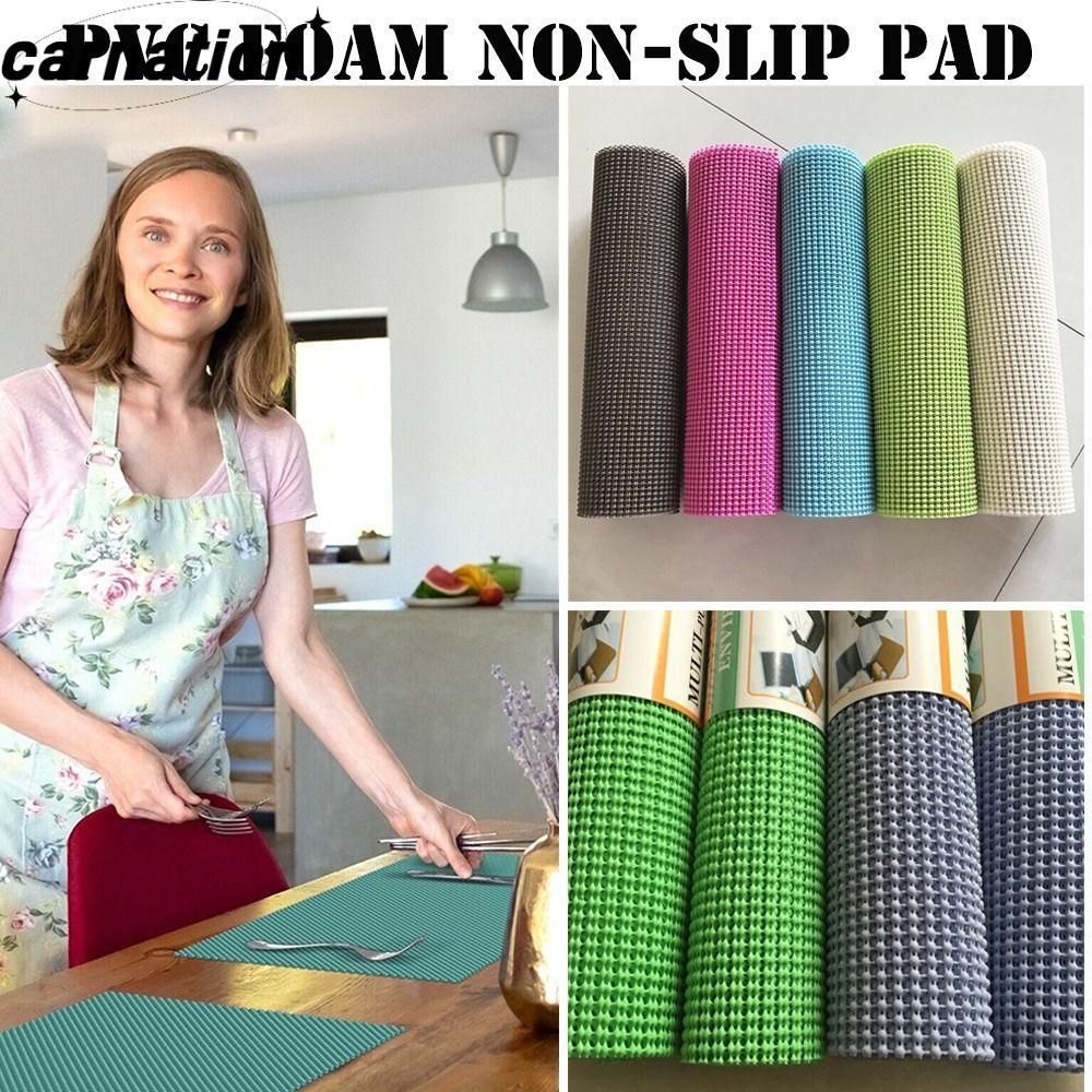 CARNATION ตู้บนโต๊ะอาหาร Liner Grid คุณภาพสูง PVC Arbitrary Clipping Drawer Cushion