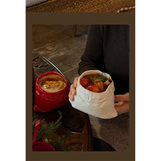 [ถุงผ้า] ถ้วยกาแฟสไตล์อินสตาแกรม 450มล ภายในเซรามิก ระดับไฮเอนด์ สำหรับลาเต้ ชานมไทย พกพาสะดวก