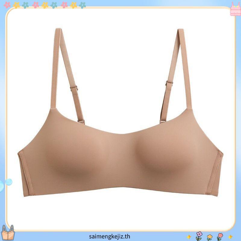 ⭐KOBENI⭐BRA ชุดชั้นในไร้รอยต่อ บราแฟชั่น เสื้อชั้นใน ไร้ขอบ ผ้าดีมาก โทนนู้ด บาง ใส่สบาย ระบายอากาศไ