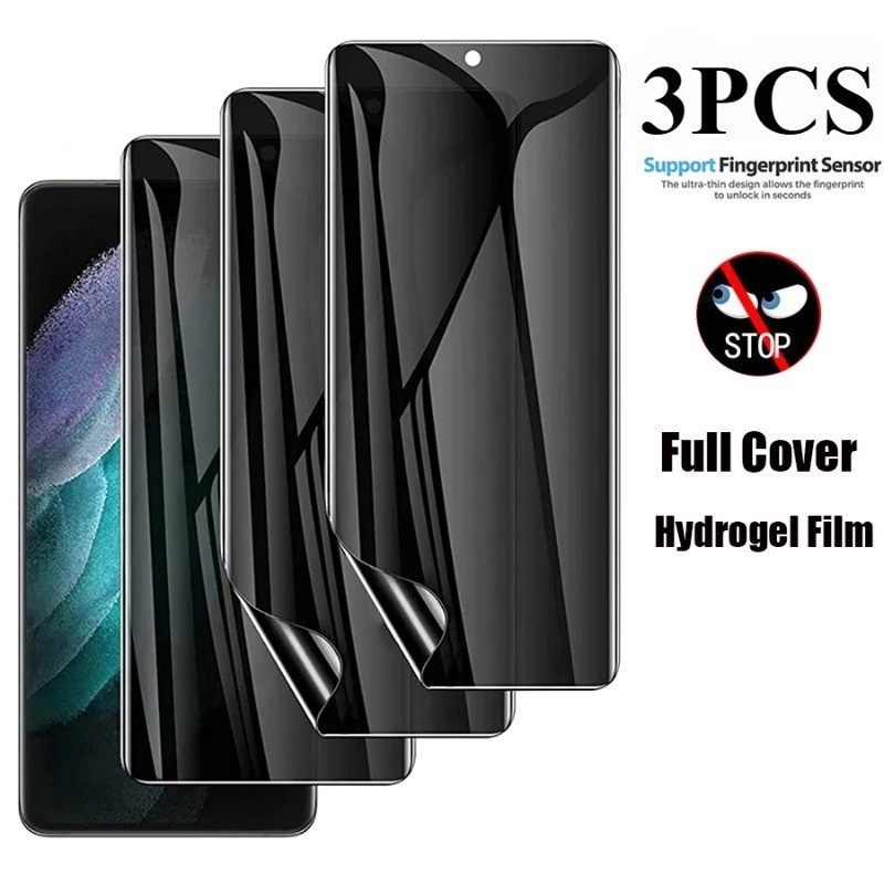 3 ชิ้น Anti Spy ความเป็นส่วนตัว Soft Hydrogel ฟิล์มสําหรับ vivo T4x T4R T4 Ultra Pro Lite 5G Anti Bl