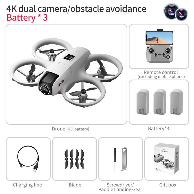 [HOT]I1PRO Drone Aerial Camera พร้อมไฟ Quadcopter Optical Flow ตําแหน่งรีโมทคอนโทรลเครื่องบิน Drones