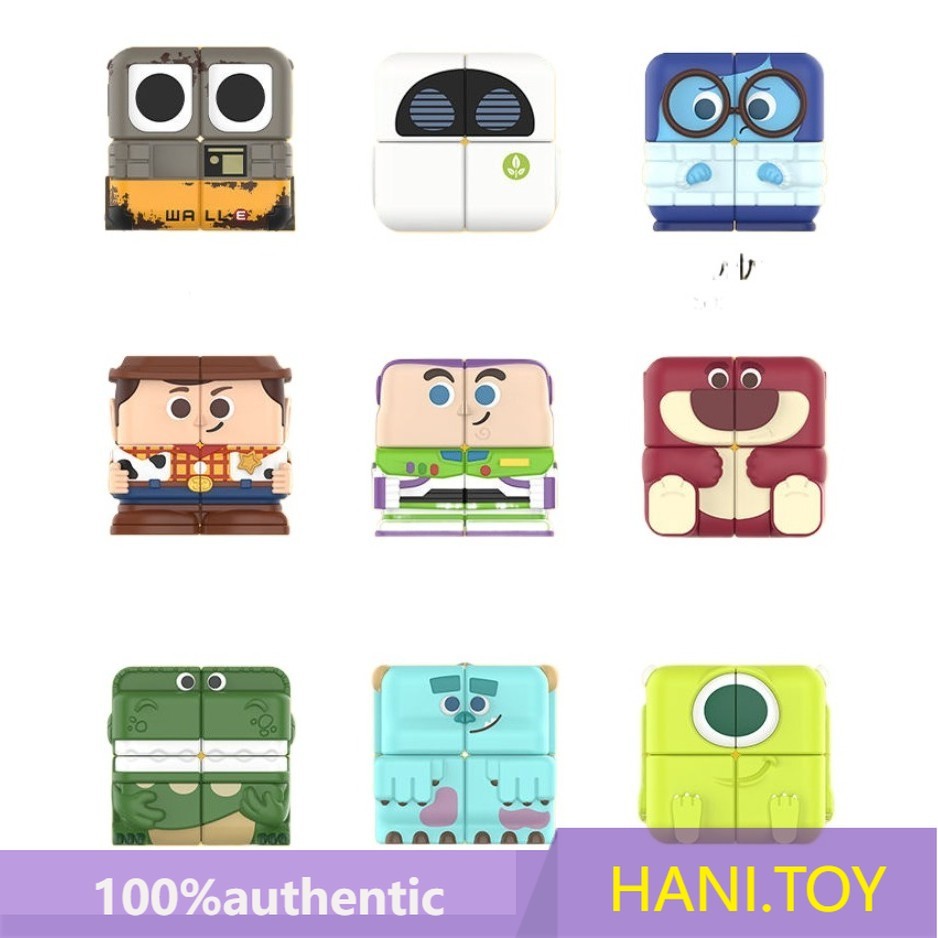 P POPMART POPMART Disney Pixar POP CUBE CUBIEC Series รูป Rubiks CUBE Mystery Box