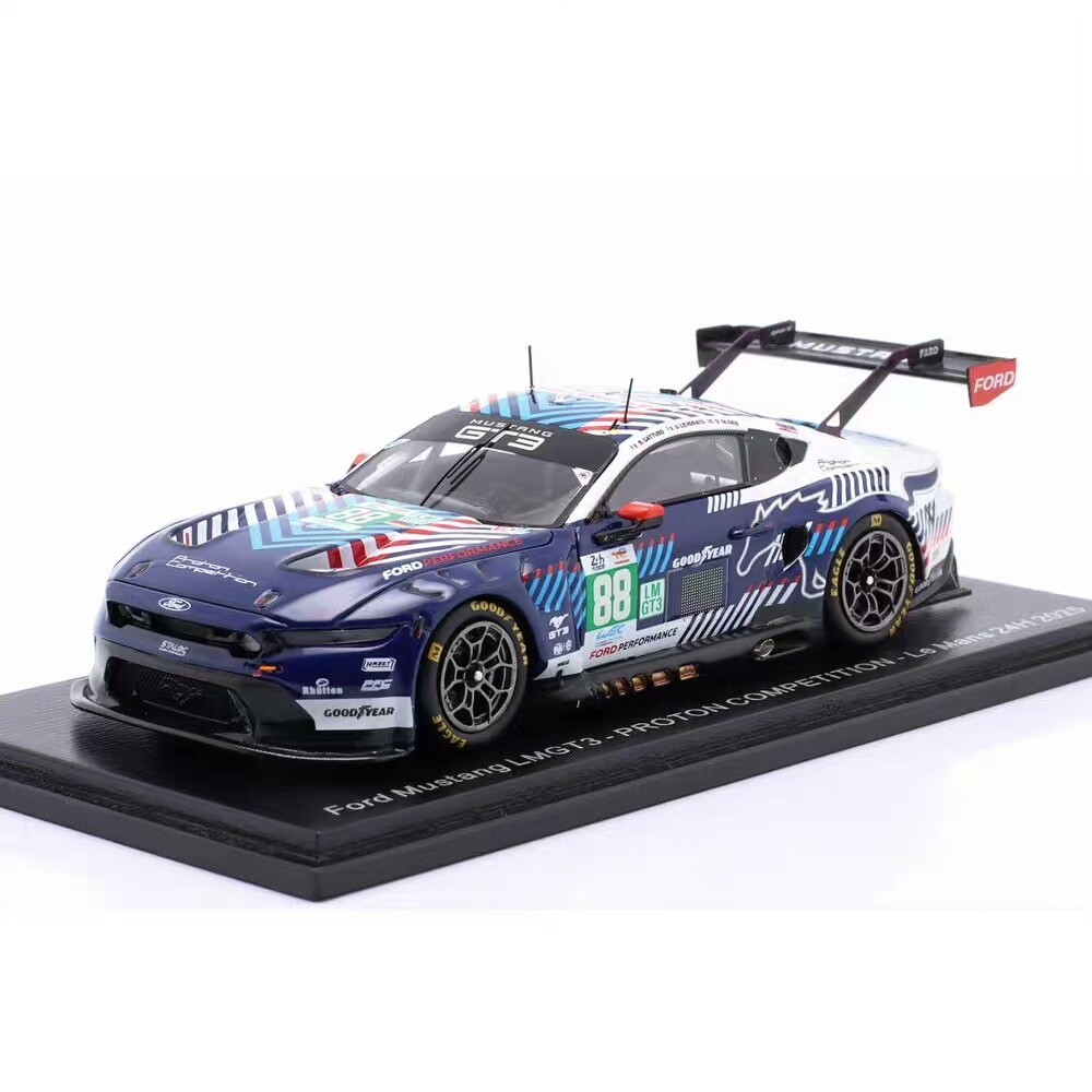 SPARK 1/43 Ford Mustang Ford Mustang GT3 #88 24h LeMans 2025 Racing Model