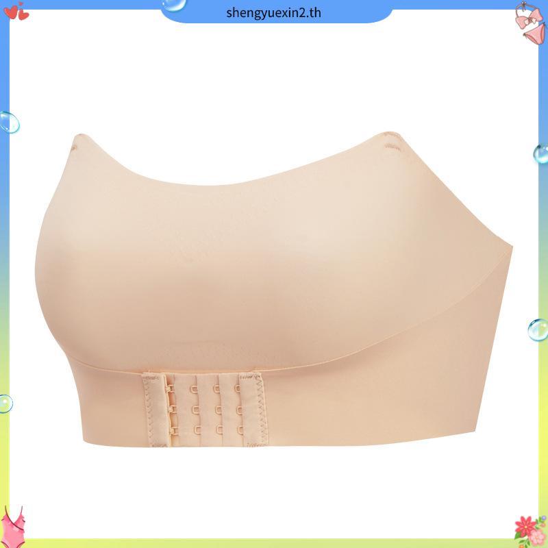 LA.GRACE OFFICIALChaoSha Push Up Strapless Bra ผู้หญิง/หัวเข็มขัดด้านหน้าที่มองไม่เห็น Push Up Tube 