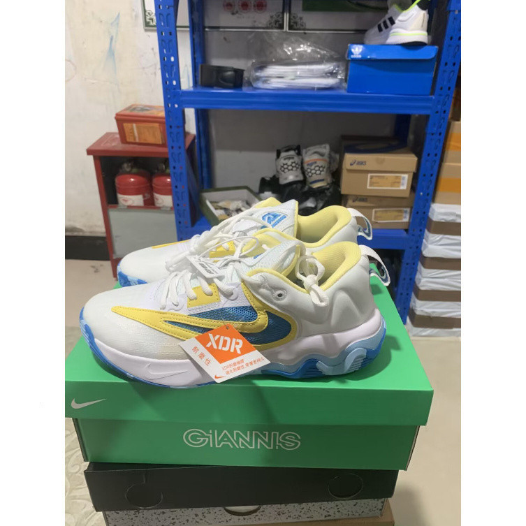 2024new Giannis immortality 3 Sport รองเท้าบาสเก็ตบอล Blue White