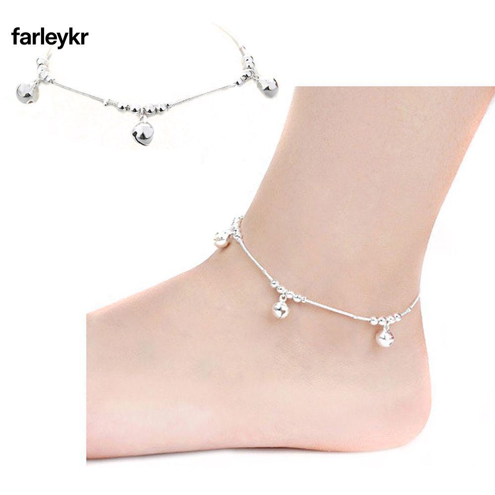 FARL Foot Anklet Hot Simple Silver Plated Chain