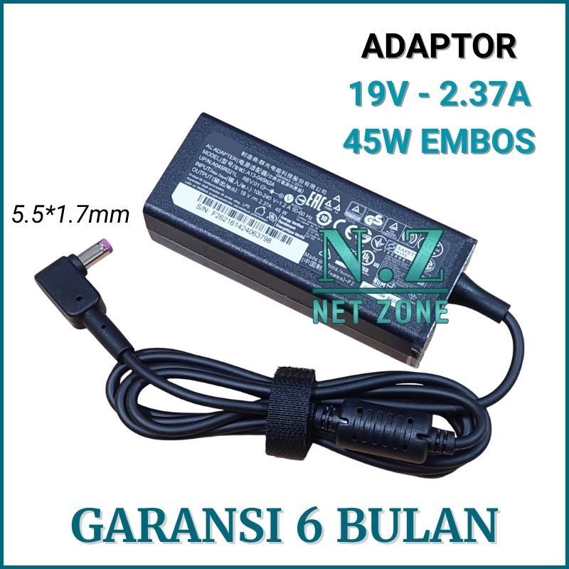 Acer Aspire 3 A315-41 A315-41G A315-42 A315 45W อะแดปเตอร์ชาร์จนูน -NZONE