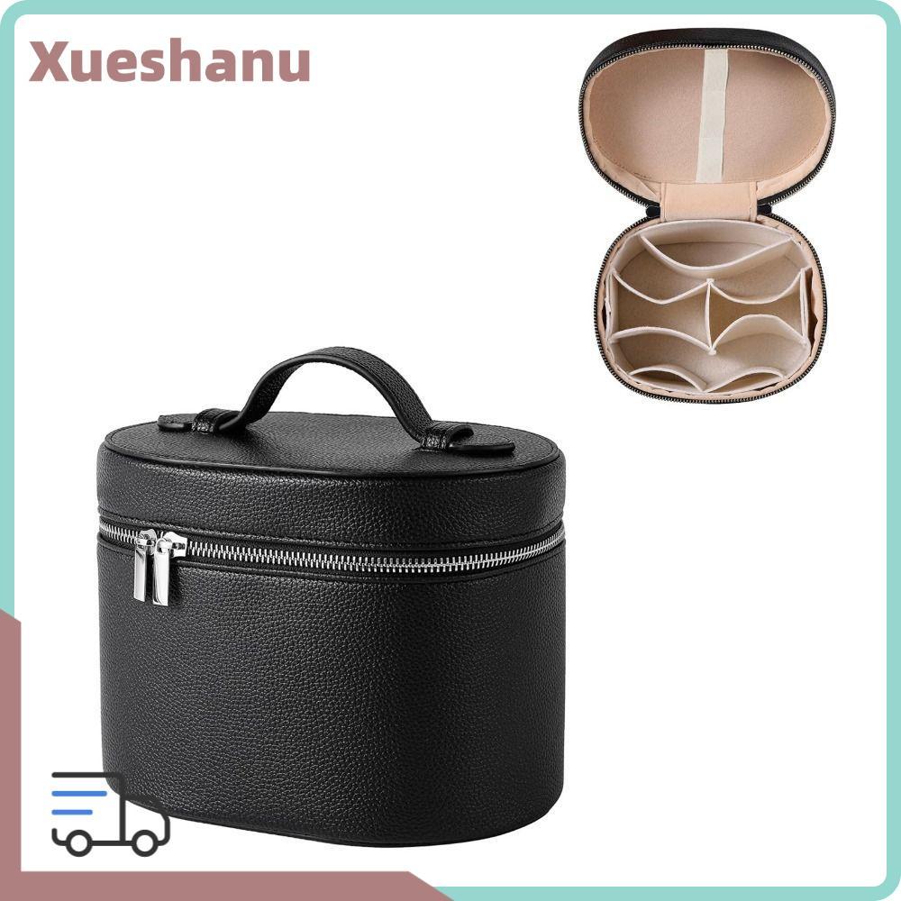 ซูซี กล่องเครื่องสําอาง,ความจุขนาดใหญ่ภายในกล่องเก็บกระเป๋าแต่งหน้า,แฟชั่นกันน้ําหนัง ปู่ ซิปปิดเดินทางออแกไนเซอร์กระเป๋าแต่งหน้าเก็