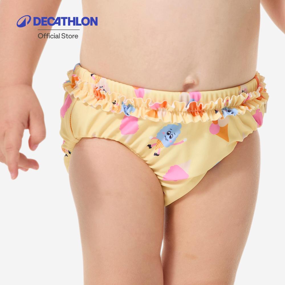Decathlon Baby Washable Nappy Swimsuit Bottoms กางเกงผ้าอ้อมว่ายน้ำแบบซักได้สำหรับเด็กเล็ก