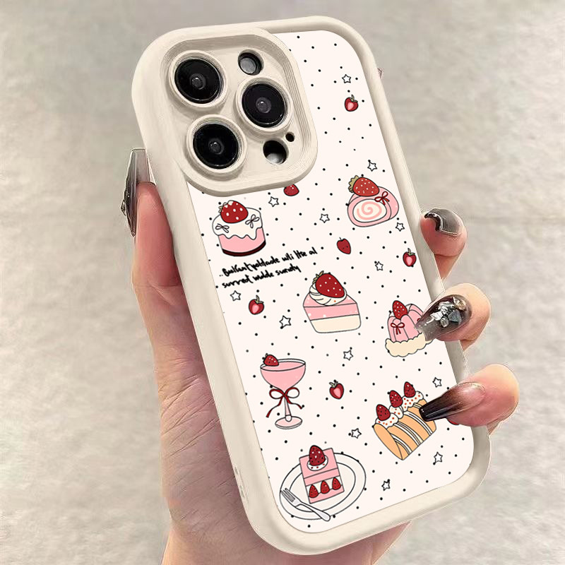 เคสเค้กขนมน้อยน่ารัก Xiaomi 15T 14T 13T 11T Pro POCO X7 X6 M6 Pro C65 C75 C61 เคสซิลิโคน