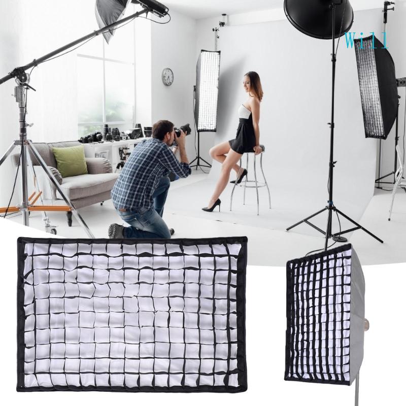 จะได้ Softbox Cellular Grid Mesh สําหรับถ่ายภาพอุปกรณ์สตูดิโอ Softbox Cellular Grid Softbox Grid
