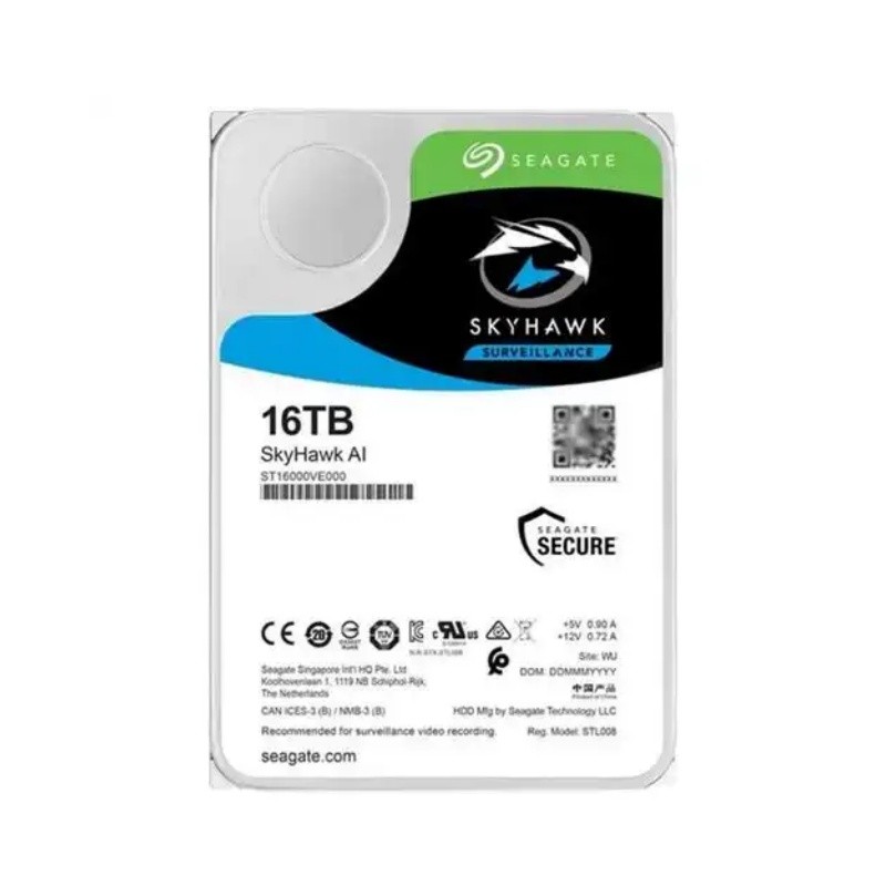 Seagate SkyHawk AI กล้องวงจรปิด HDD 12TB 10TB 8TB 256/512 MB cache RAID Enterprise Hard Drive ST1200
