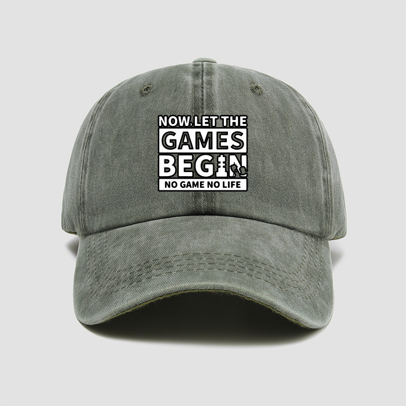TW GAME LIFE ไม่มีเกม NO LIFE สองมิติ cos ทุกวันอะนิเมะ Merchanted หมวกเบสบอลหมวกผู้ชายผู้หญิงเกาหลี