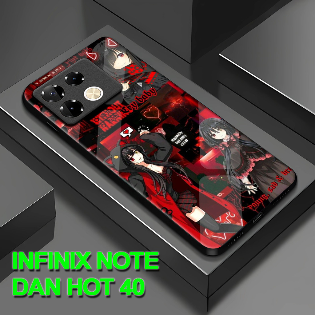 Jon Store (CP 15) Glossy Softcase สําหรับ Infinix NOTE 40S l Note 40 l Note 40 PRO ++ Plus l HOT 40 