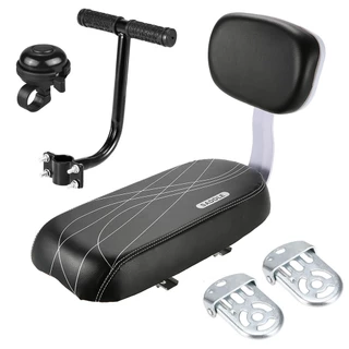 อานเบาะที่นั่งหลัง Pu กันกระแทกสีดําสําหรับรถจักรยาน พนักพิงจักรยาน bicycle seat G3091