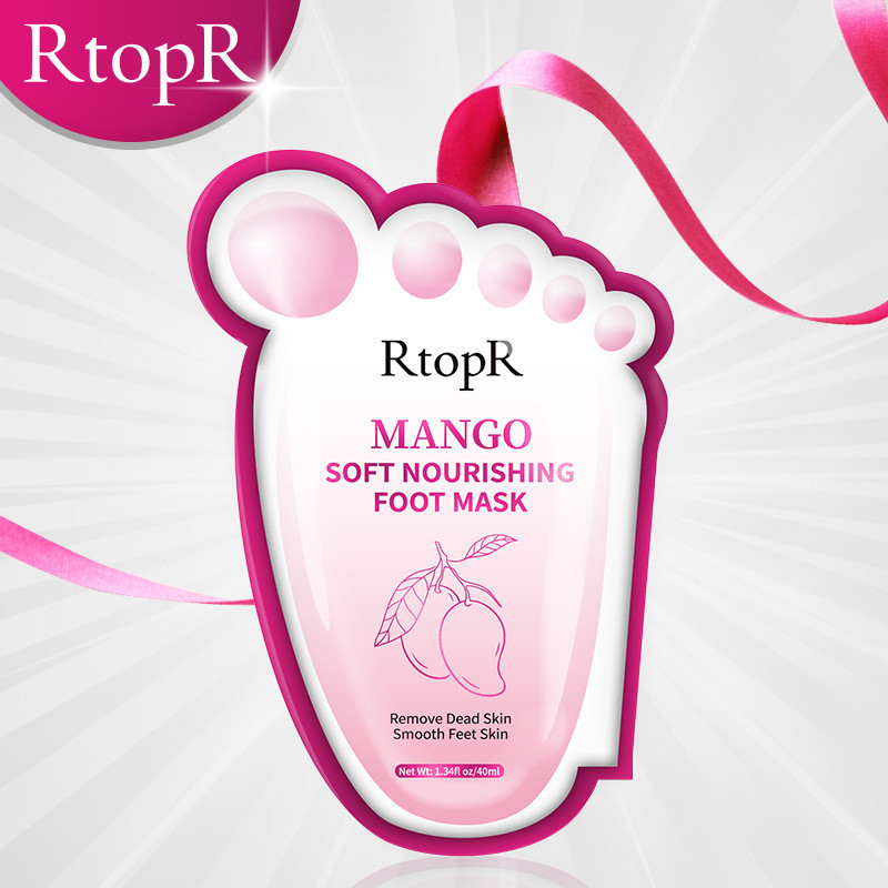 นมแพะ Foot Mask Foot Mask Foot Tender Feet RtopRMANGOFOOTMASK Moisturizing Foot26850421AL8280