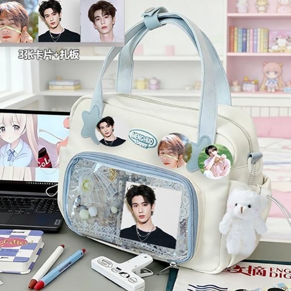 กระเป๋าเป้สำหรับนักเรียน พกพาสะดวก มีหลายช่องเก็บของ ดีไซน์น่ารักจาก ZHANG LINGHE AND BAR CHI #26042