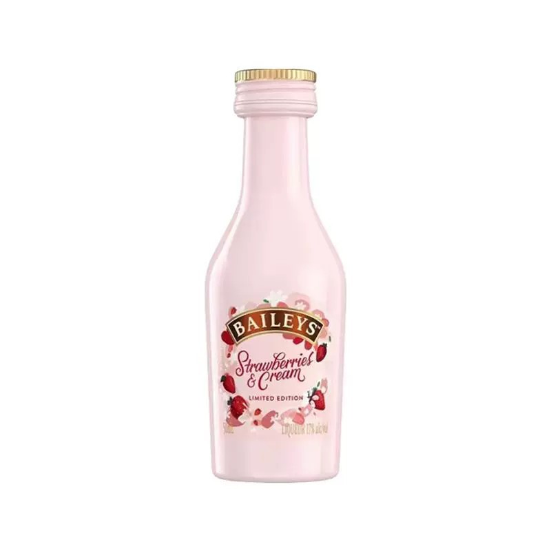 50ml Irish baileys baileys baileys ครีมรสสตรอเบอร์รี่หวานแอลกอฮอล์ baileys รุ่นไวน์หญิงมูลค่าสูง Lit