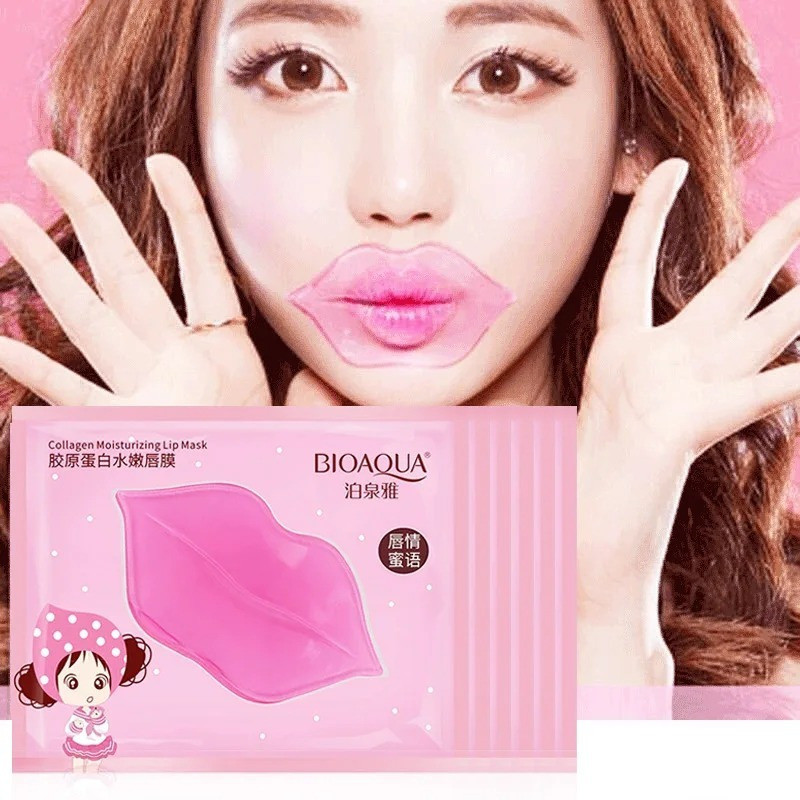 BIOAQUA Moisturizer Lip Mask Lip Masks Lip Gel Mask Hydrating Collagen Mask Collagen Nourishing and 