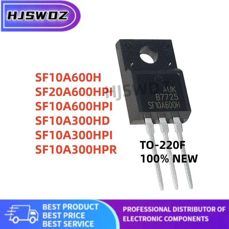 10 ชิ้น SF10A300HPR SF20A600HPI SF10A600HPI SF10A600H SF10A300HD SF10A300HPI TO-220F MOS หลอด mos ชิ